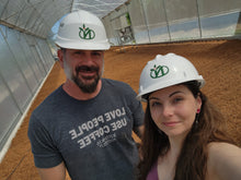 Load image into Gallery viewer, Two people posing for a selfie wearing hard-hats