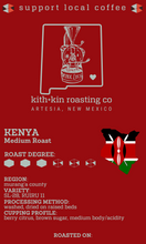 Load image into Gallery viewer, Kenya Medium Roast - Sourced in Muarang'a County
