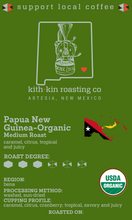 Load image into Gallery viewer, Kith+Kin Papua New Guinea- Organic Medium Roast Coffee