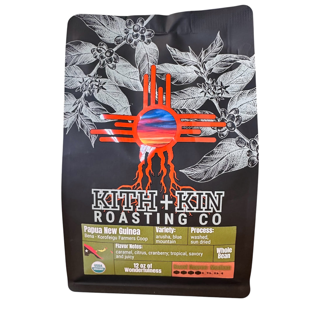 Papua New Guinea Korofeigu Organic Single Origin
