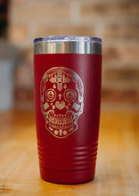 Load image into Gallery viewer, Travel Cup 20oz - Sugar Skull
