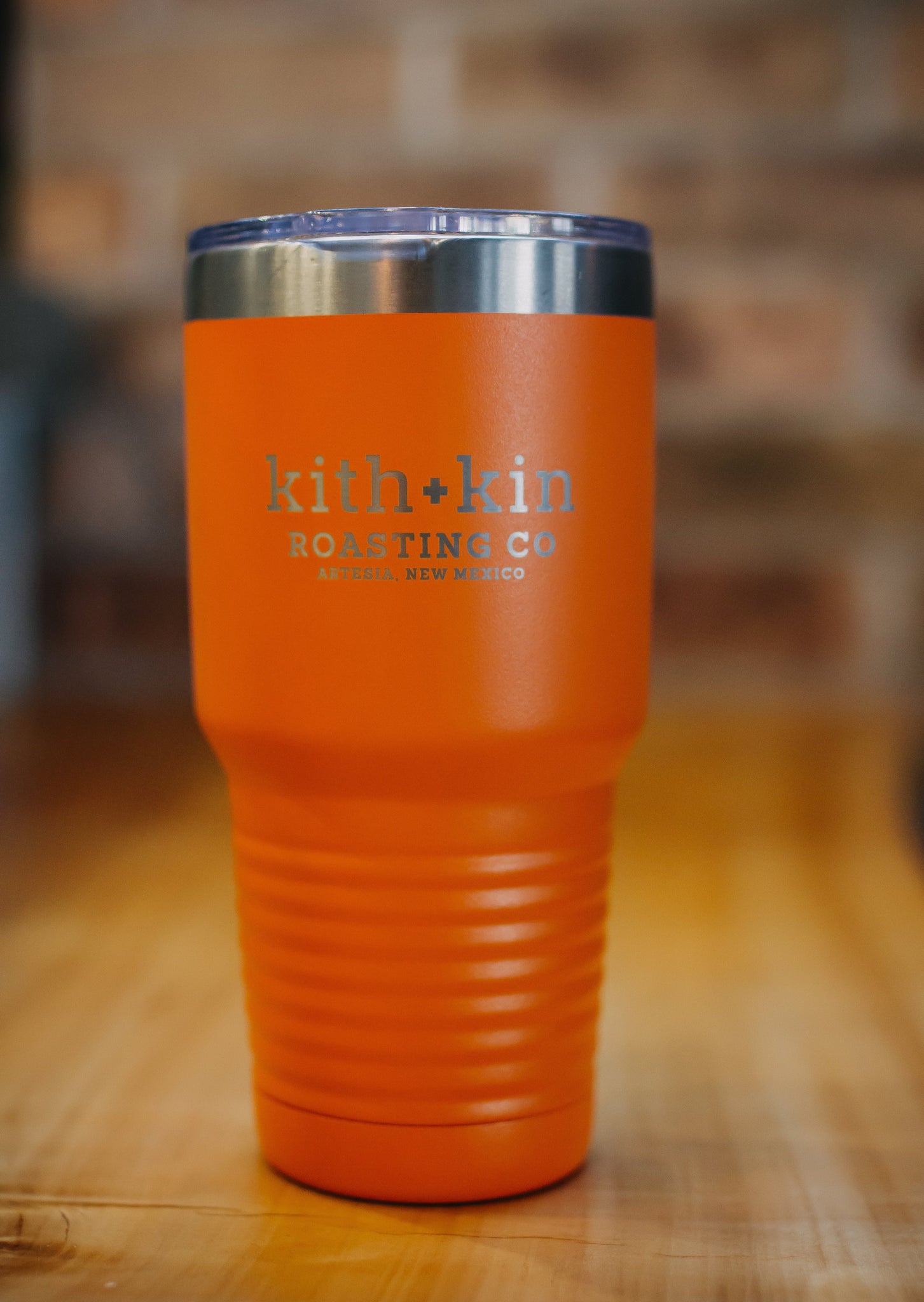 Travel Tumbler 30oz - Drink Local – Kith+Kin Roasting Co