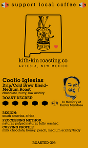 Coolio Iglesias Blend (medium roast)